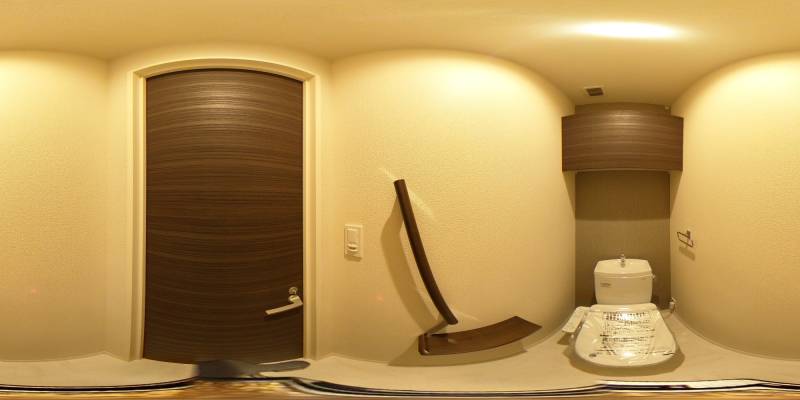 パノラマ画像トイレ