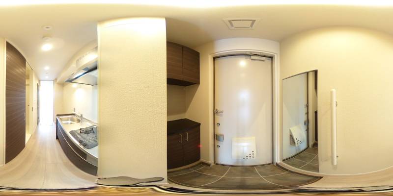 パノラマ画像玄関