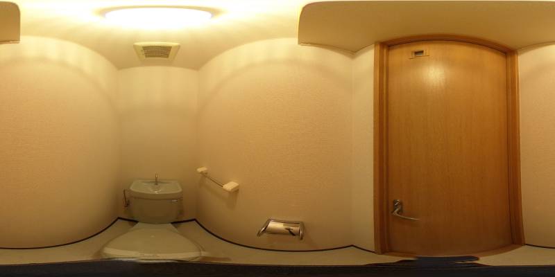 パノラマ画像トイレ