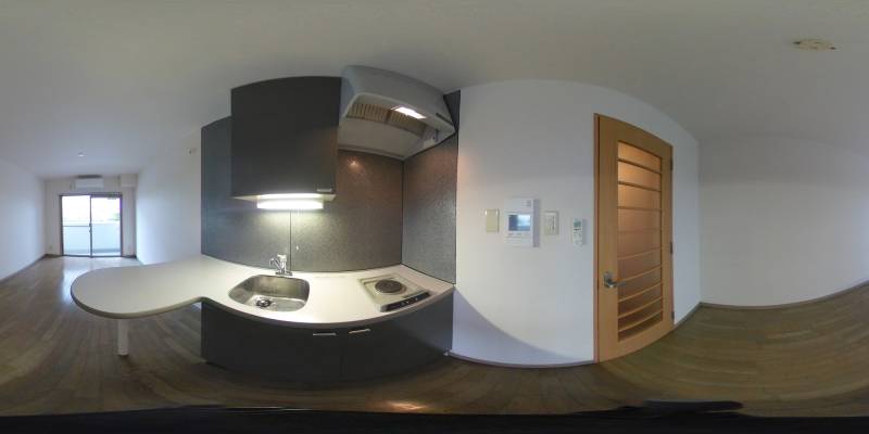 パノラマ画像キッチン