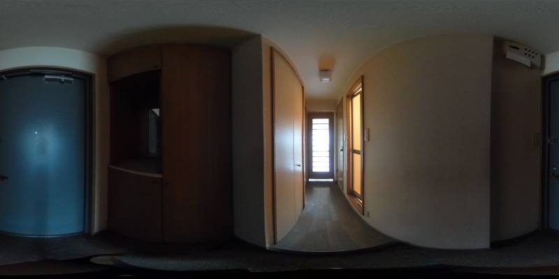 パノラマ画像玄関