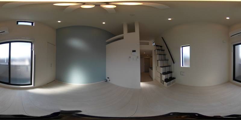 パノラマ画像リビング