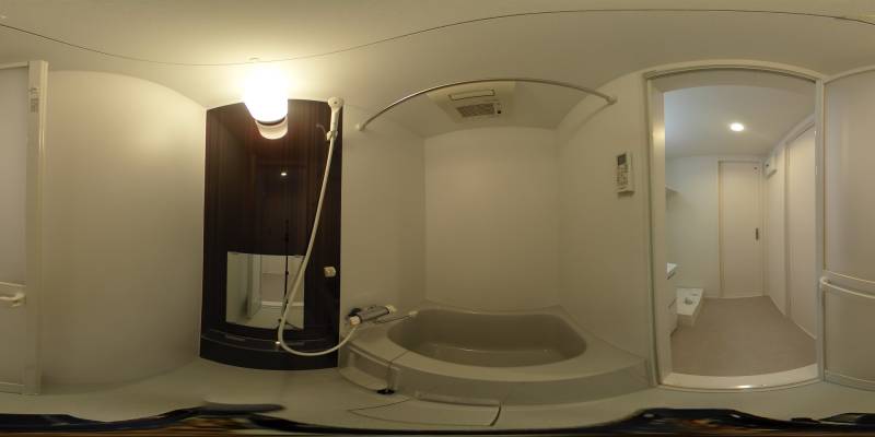 パノラマ画像バスルーム