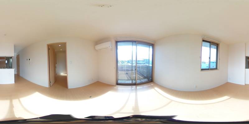 パノラマ画像リビング