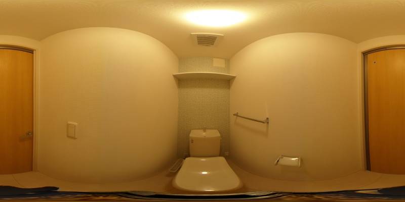 パノラマ画像トイレ