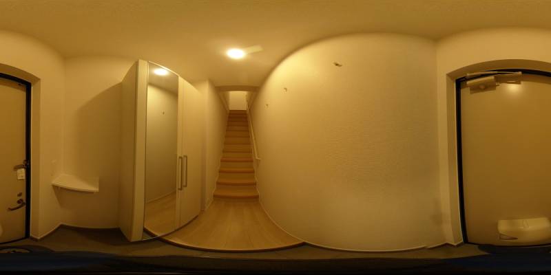 パノラマ画像玄関