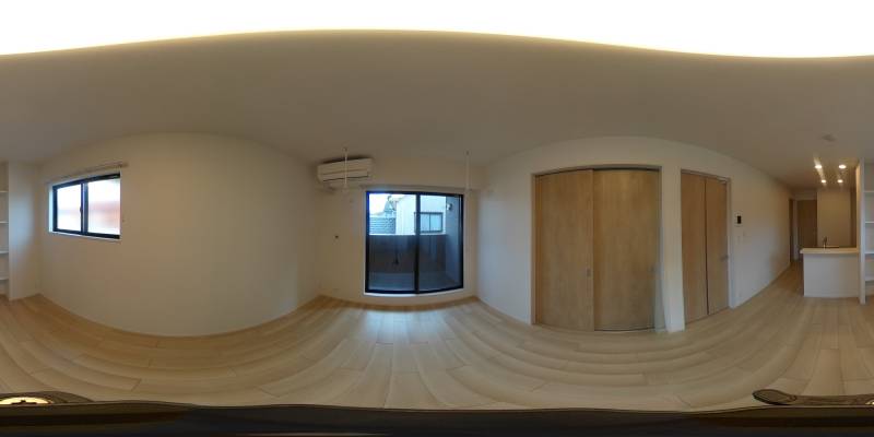 パノラマ画像リビング