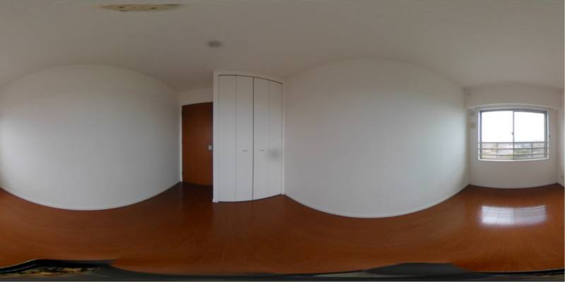 パノラマ画像洋室