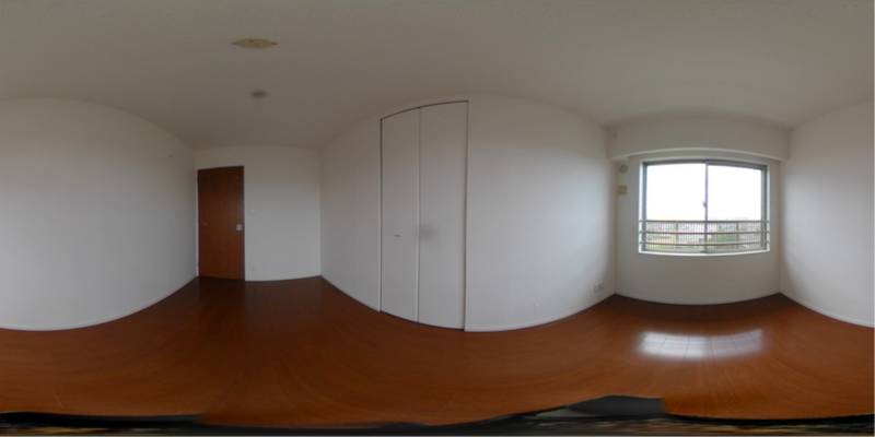 パノラマ画像洋室