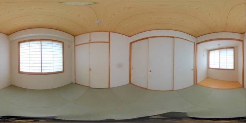 パノラマ画像和室