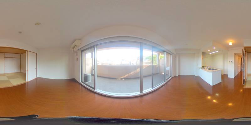 パノラマ画像リビング