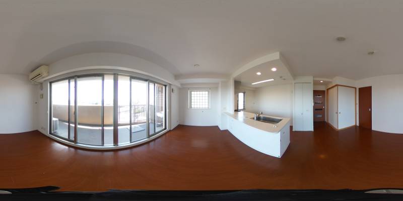 パノラマ画像リビング