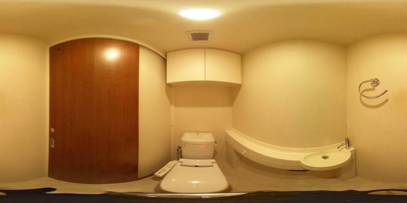 パノラマ画像トイレ