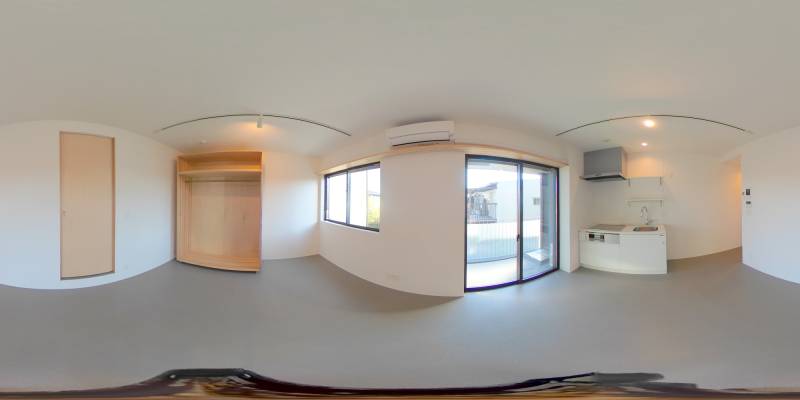 パノラマ画像洋室