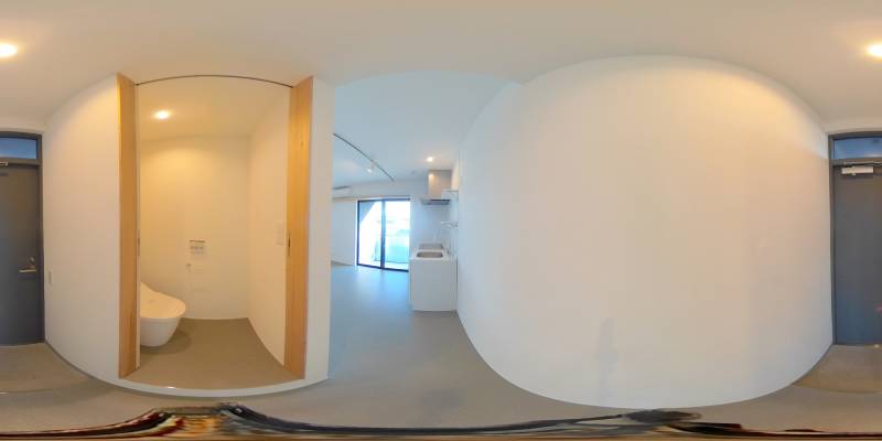 パノラマ画像玄関