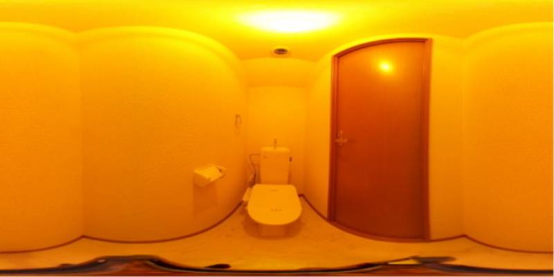 パノラマ画像トイレ