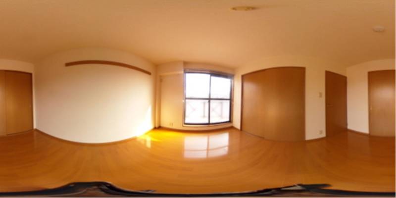 パノラマ画像洋室