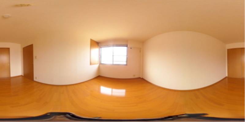 パノラマ画像洋室