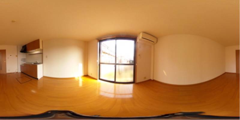 パノラマ画像リビング