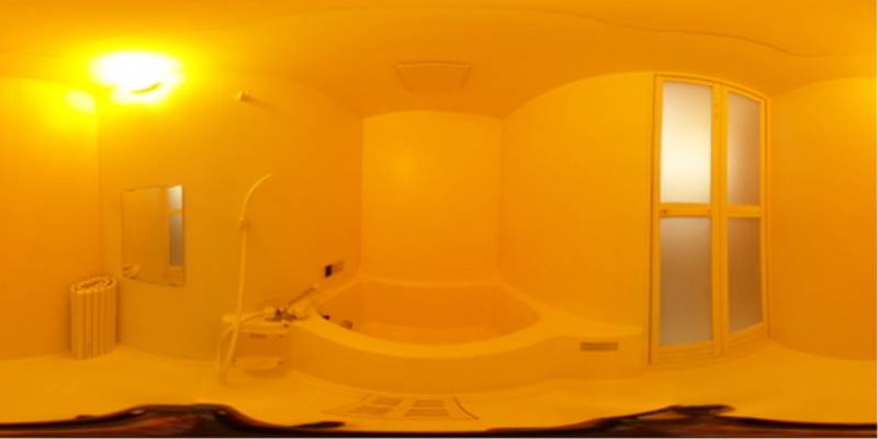 パノラマ画像バスルーム