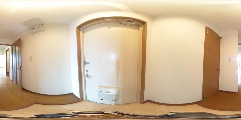 パノラマ画像玄関