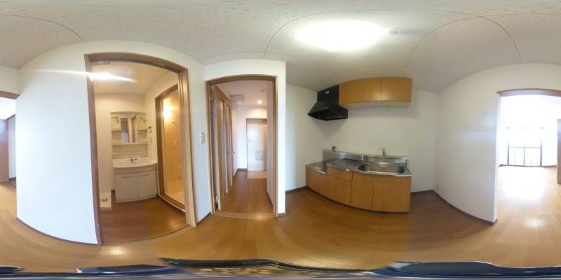 パノラマ画像リビング