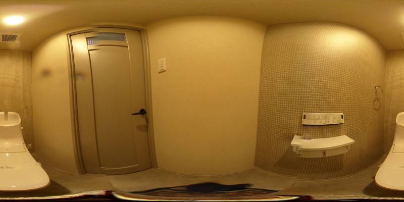 パノラマ画像トイレ