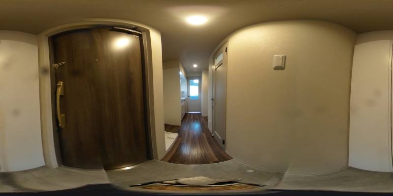 パノラマ画像玄関