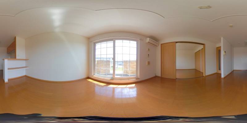 パノラマ画像リビング