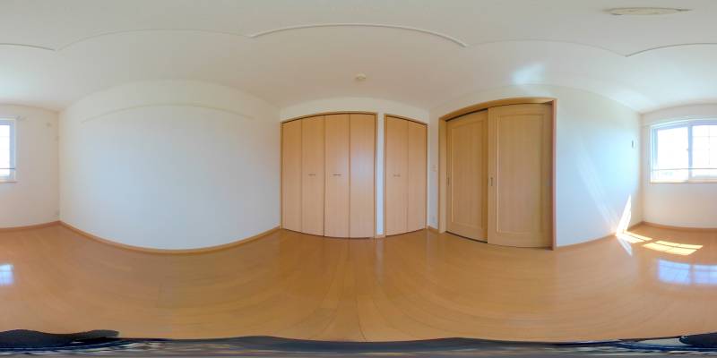 パノラマ画像洋室