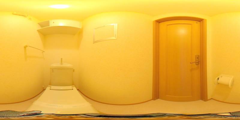 パノラマ画像トイレ