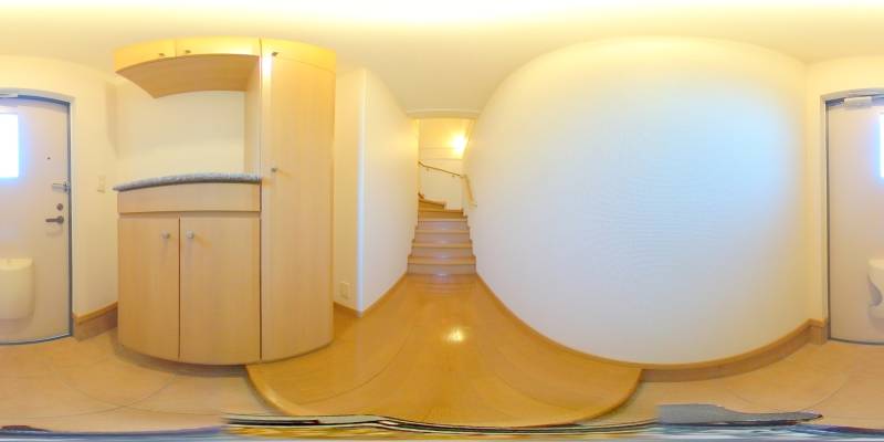 パノラマ画像玄関