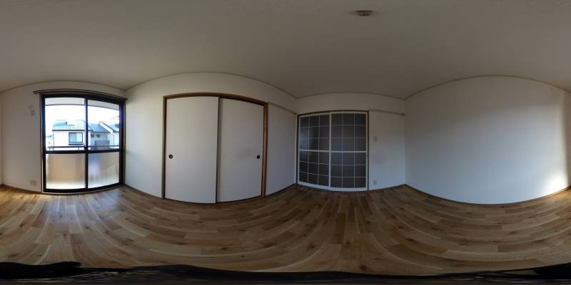 パノラマ画像洋室