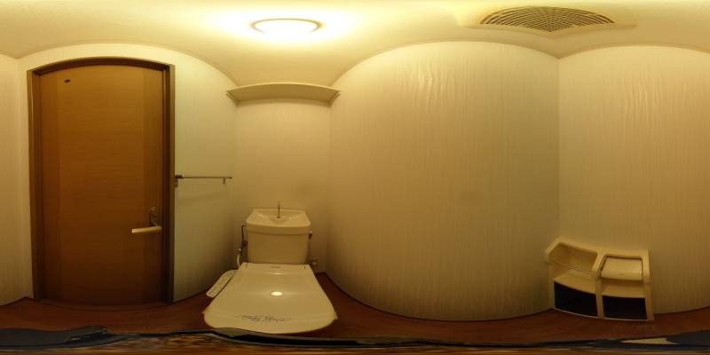 パノラマ画像トイレ