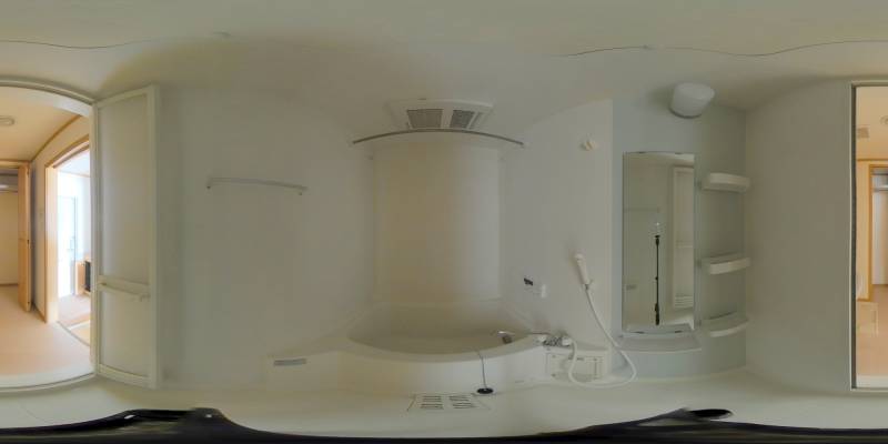 パノラマ画像バスルーム