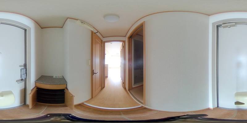 パノラマ画像玄関