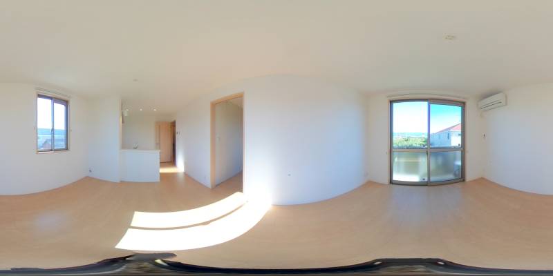 パノラマ画像リビング