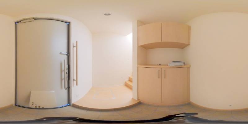 パノラマ画像玄関