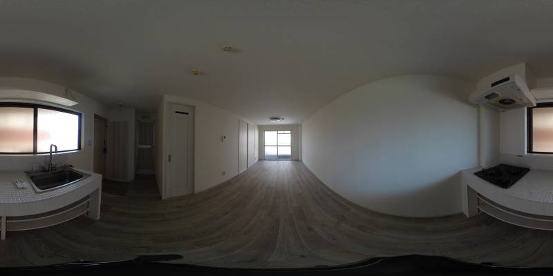 パノラマ画像キッチン