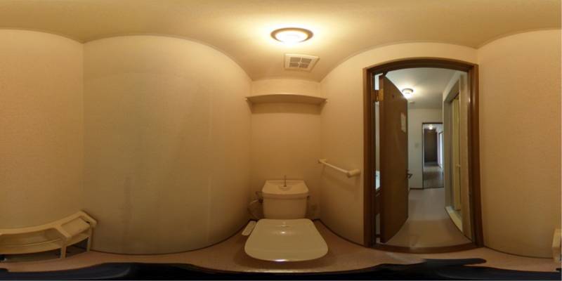 パノラマ画像トイレ