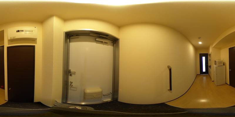 パノラマ画像玄関