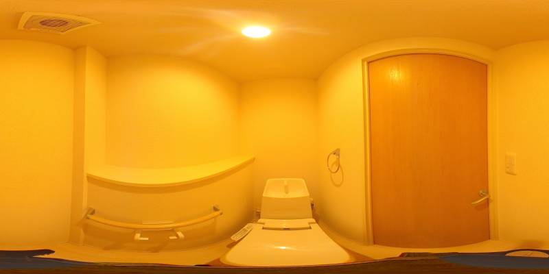 パノラマ画像トイレ