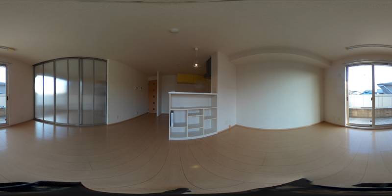 パノラマ画像リビング