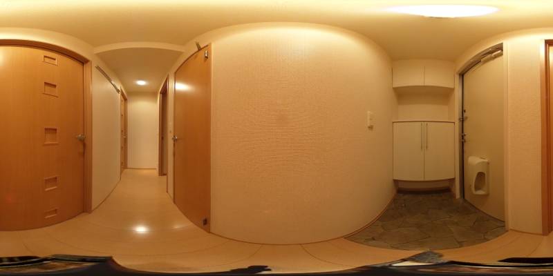 パノラマ画像玄関