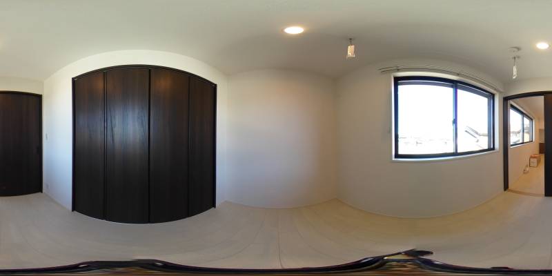 パノラマ画像洋室