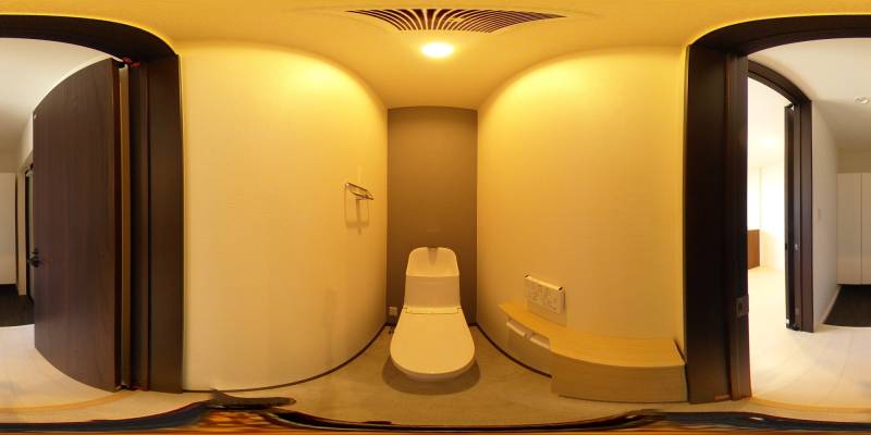 パノラマ画像トイレ