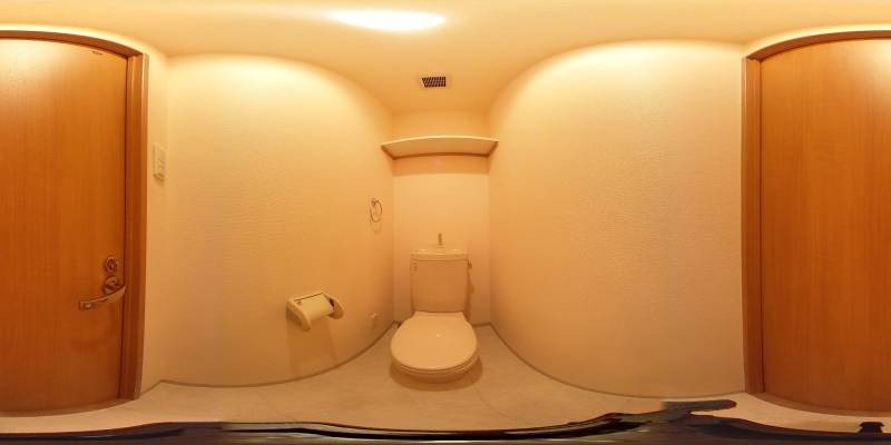 パノラマ画像トイレ