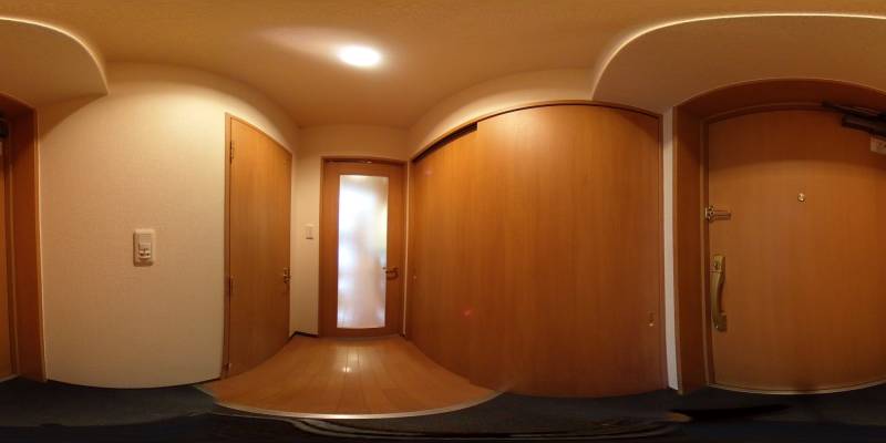 パノラマ画像玄関