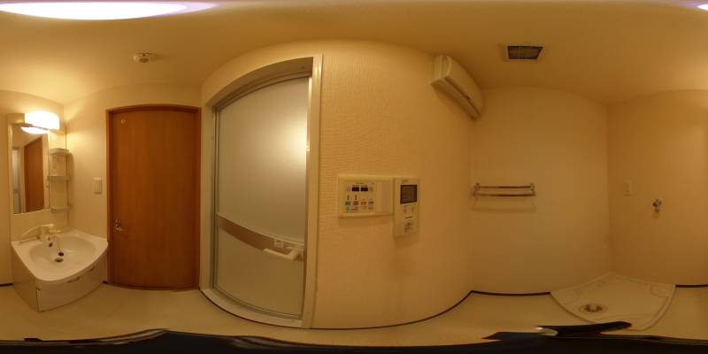 パノラマ画像洗面所