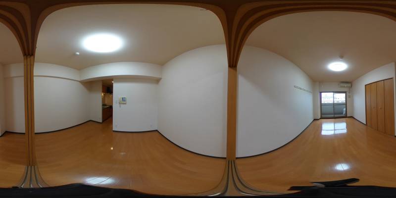 パノラマ画像洋室